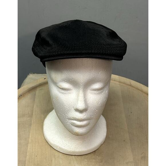 Kangol Tropic Vent‎ Air 504 Hat Black Mens Small - Picture 1 of 5